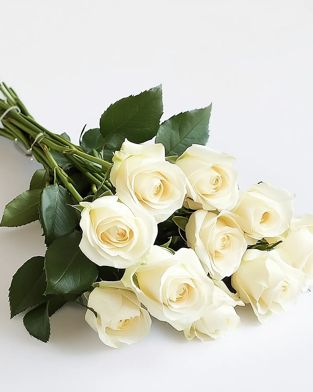 White Roses Bouquet
